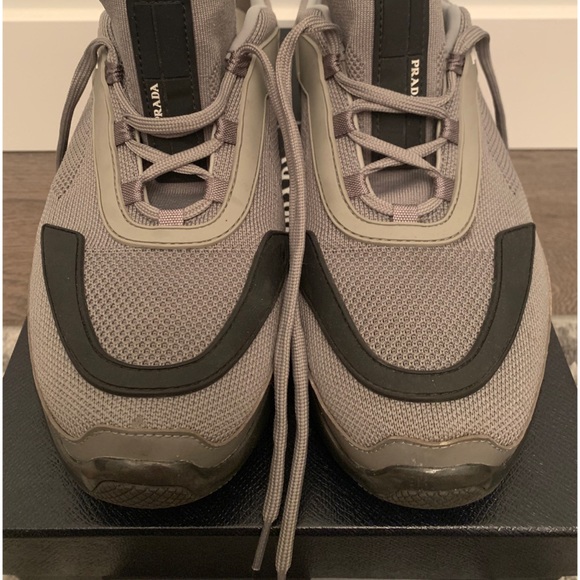 Authentic PRADA Sport Knit Runners Sneakers - Picture 8 of 8